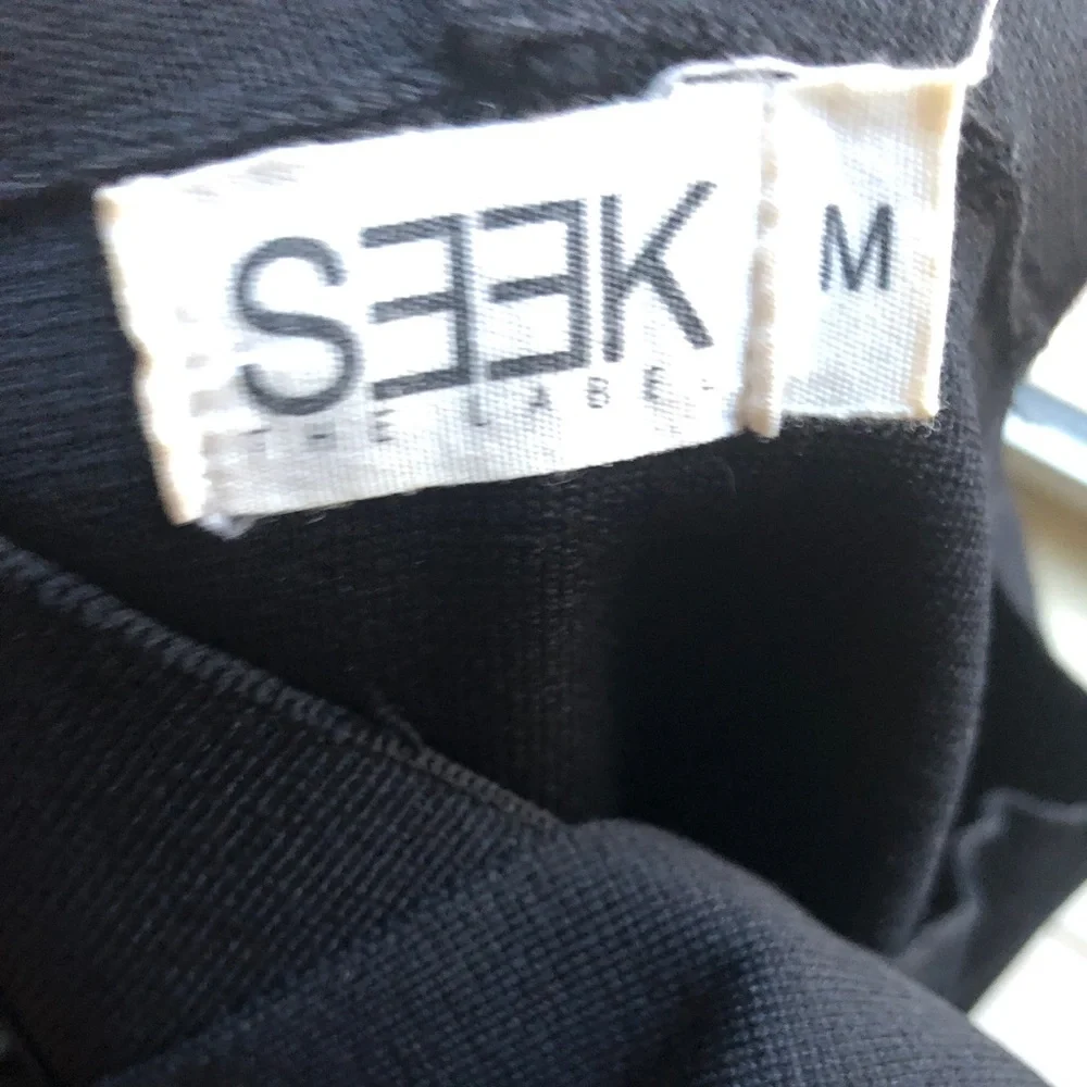 Seek The Label Black Cocktail Dress Size-M - Picture 5 of 5